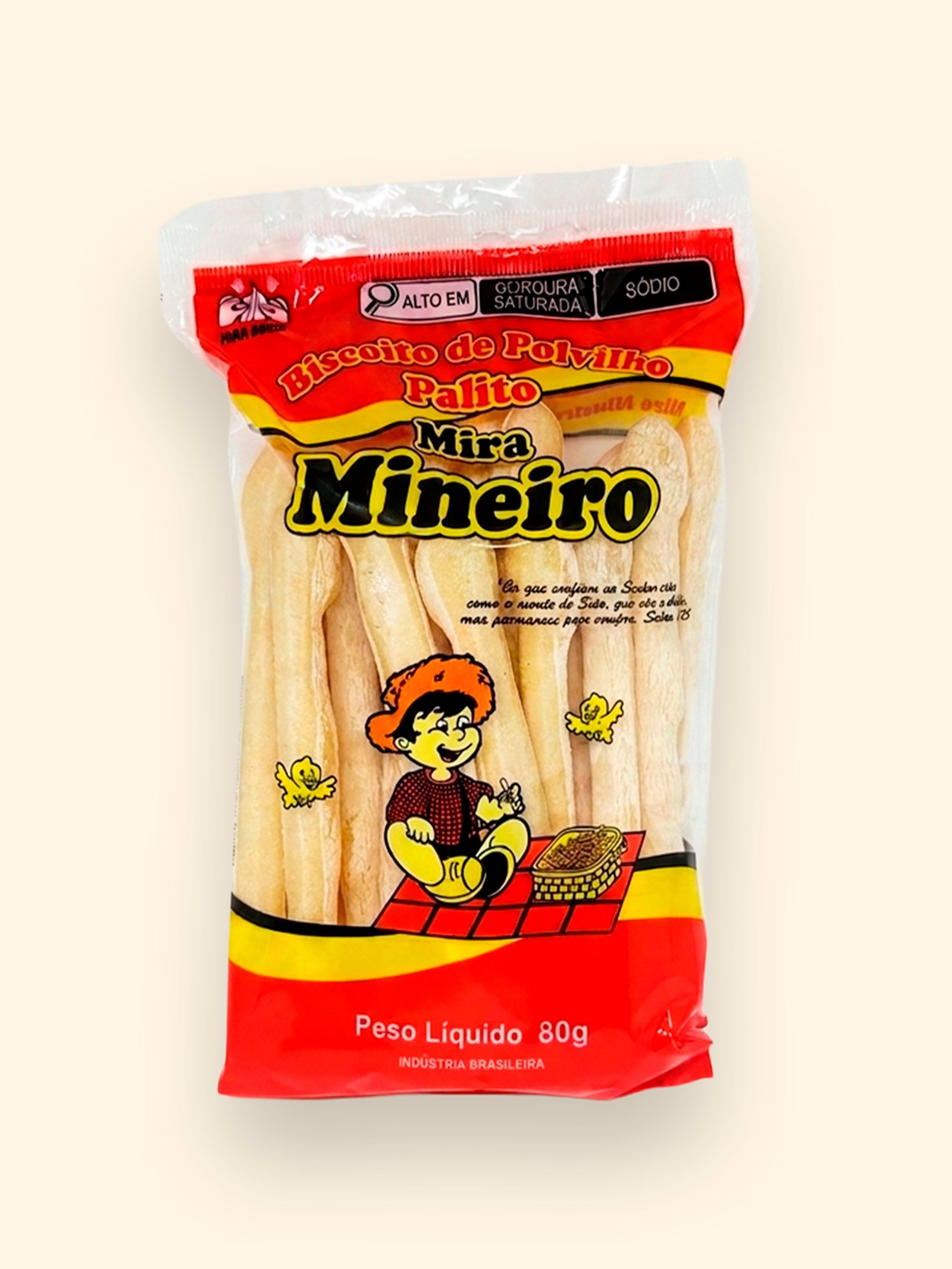 Biscoito de Polvilho Palito 80g