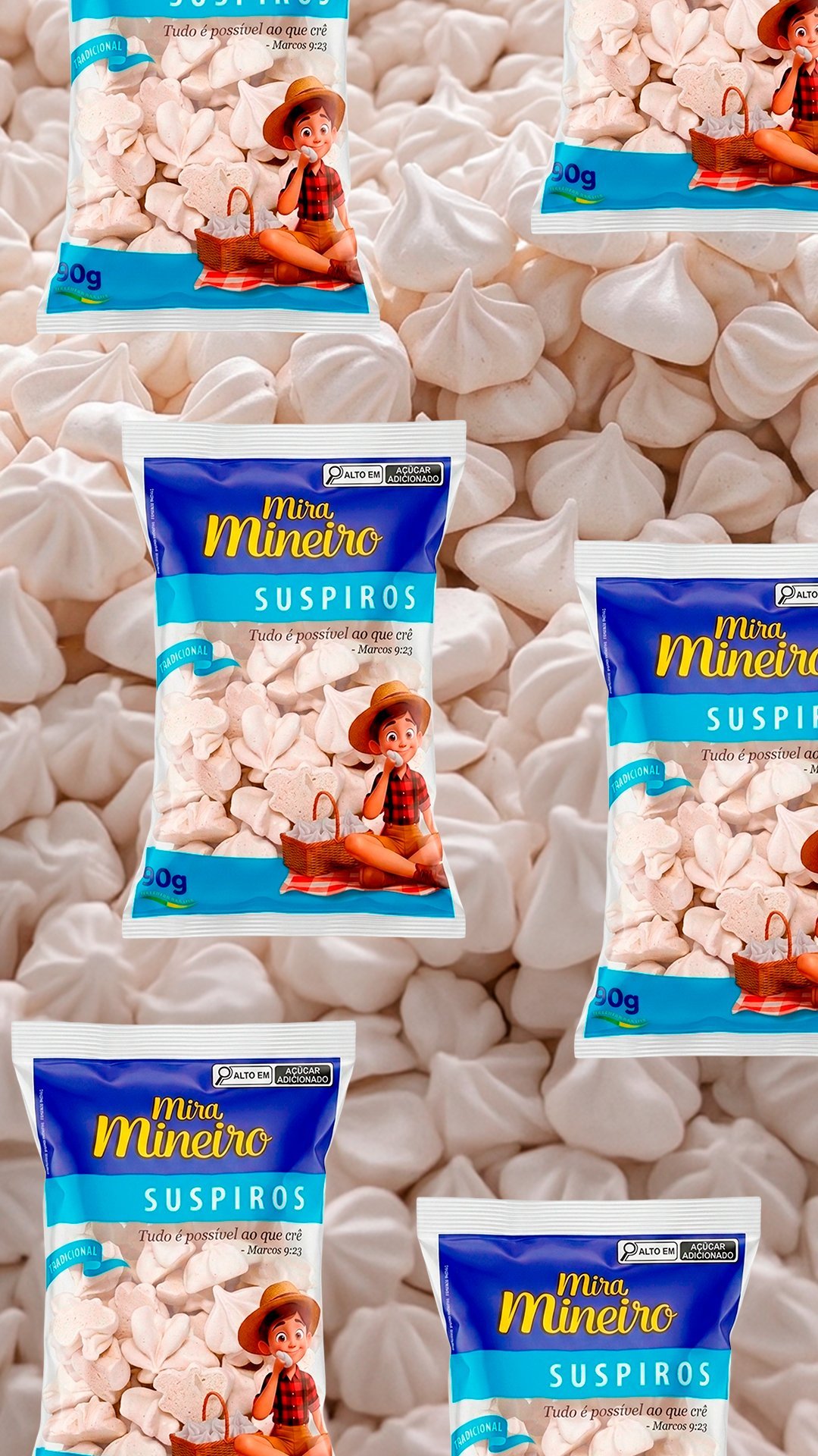 Suspiros Tradicional Mira Mineiro